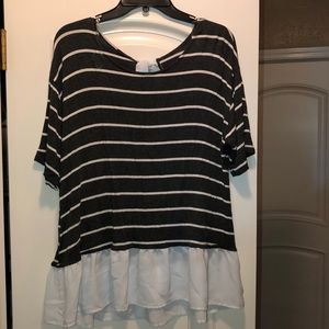 Striped tunic